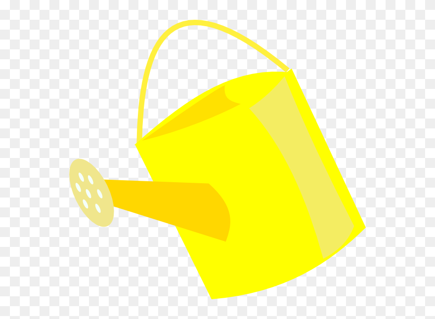 Garden Clipart Watering Can - Circle - Png Download