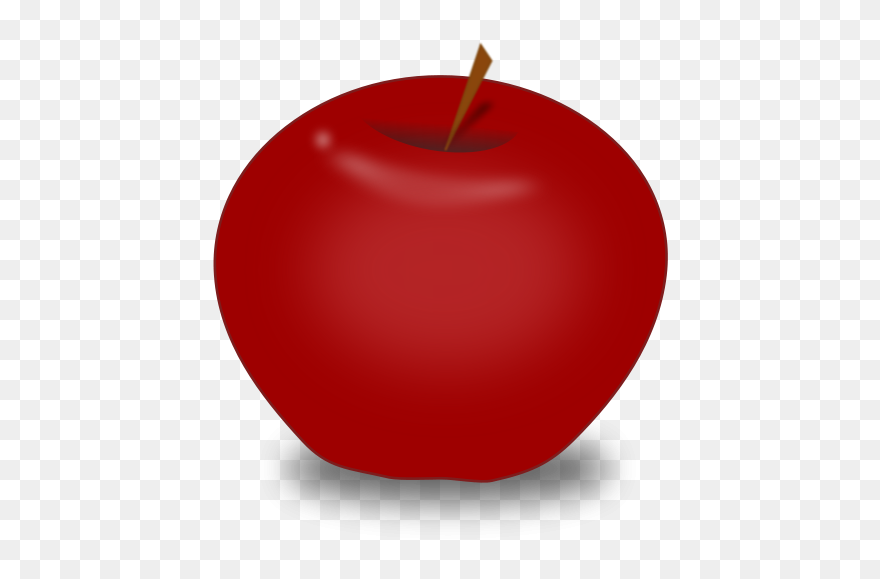 Polkadot Apple Clipart Jpg Library Stock Old Clock - Apple - Png Download