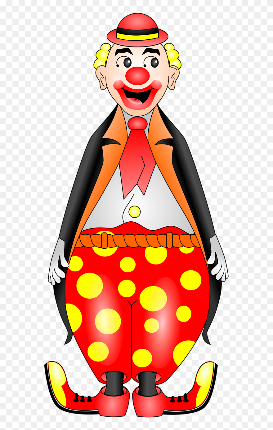 Transparent Background Circus Clown Png Clipart