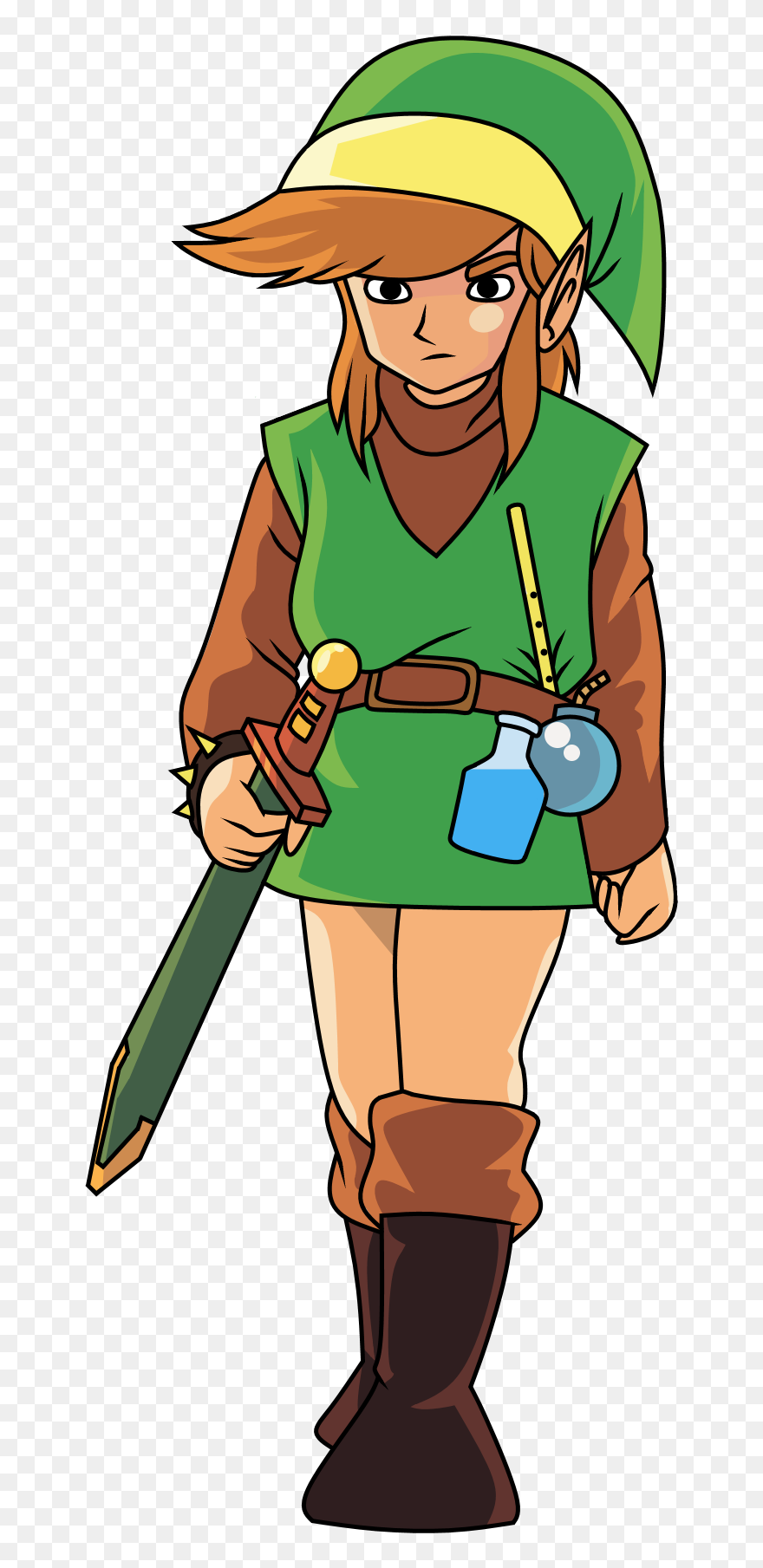 Original Legend Of Zelda Link Clipart