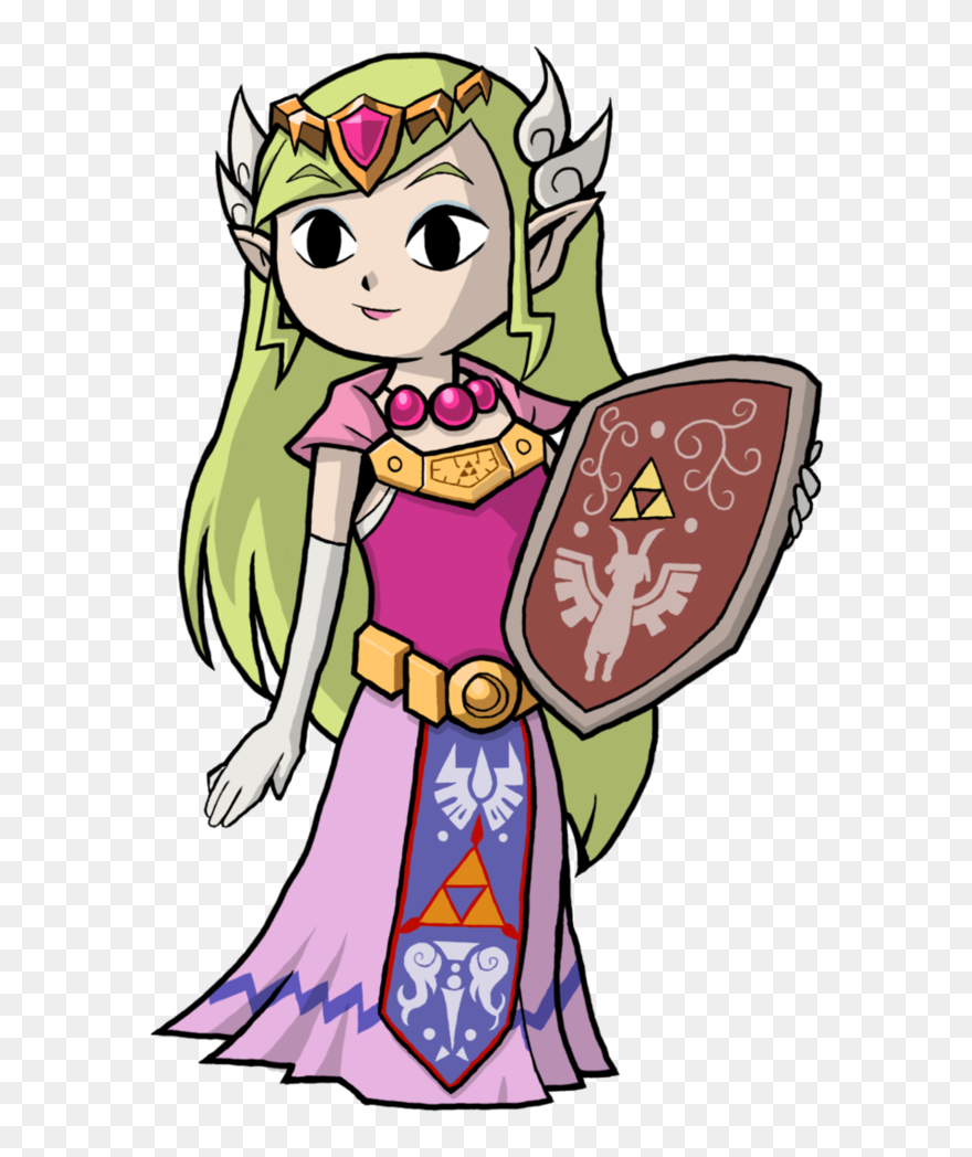 The Legend Of Zelda - Princess Zelda Game Boy Clipart