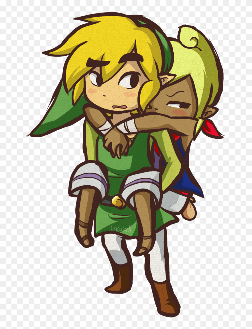 The Legend Of Zelda Clipart Girls - Legend Of Zelda Fanarts - Png Download