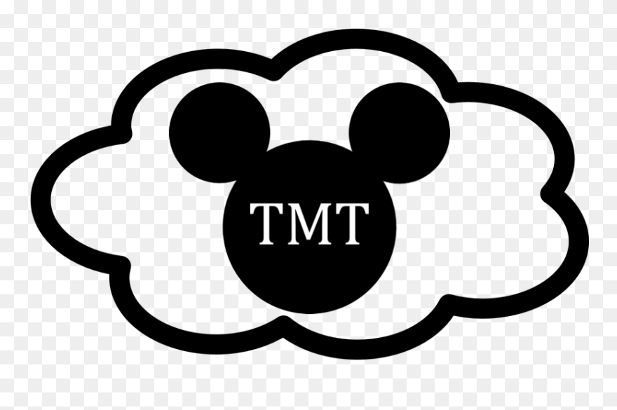 Think Mickey Thoughts , Png Download - Transparent Think Bubble Clipart