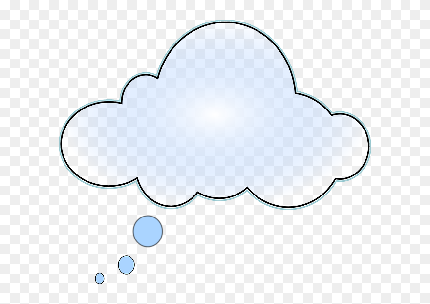 Think Cloud Png - Đám Mây Suy Nghĩ Png Clipart