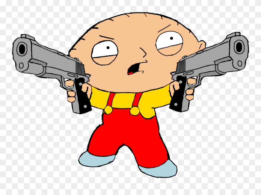 #familyguy #famíliadapesada #weapon #arma #cartoon - Stewie Family Guy Png Clipart