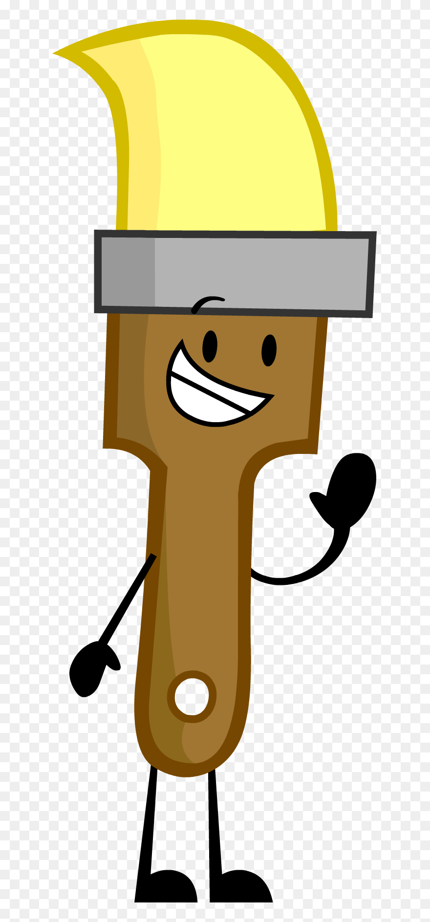 Inanimate Insanity Wiki - Inanimate Insanity T Shirt Paintbrush Clipart