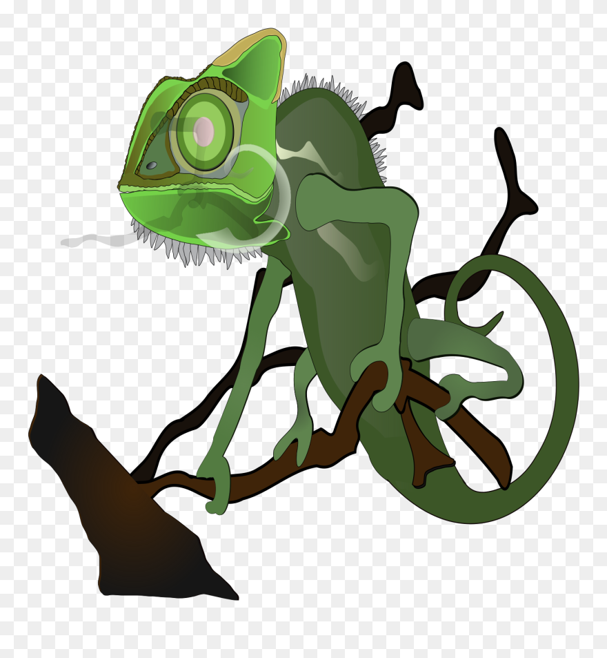 Chameleon Clip Art - Png Download