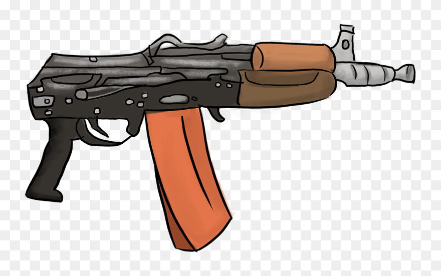 Assault Rifle Clipart