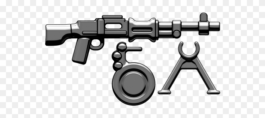 Weapon Clip Machine Gun - Lego Scharfschützengewehr - Png Download