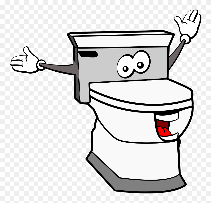 Toilet Transparent & Png Clipart Free Download - Toilet Clipart Png