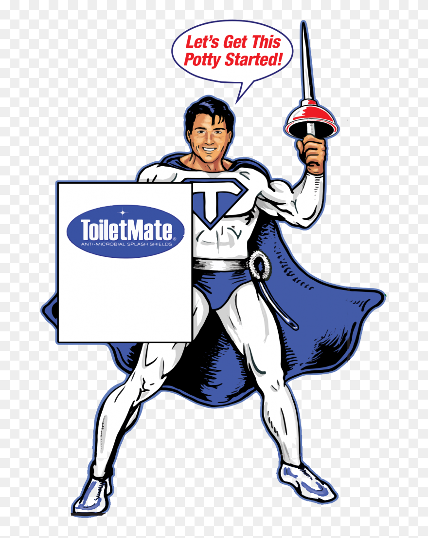 Toiletmate Com When It - Clip Art Toilet Heros - Png Download