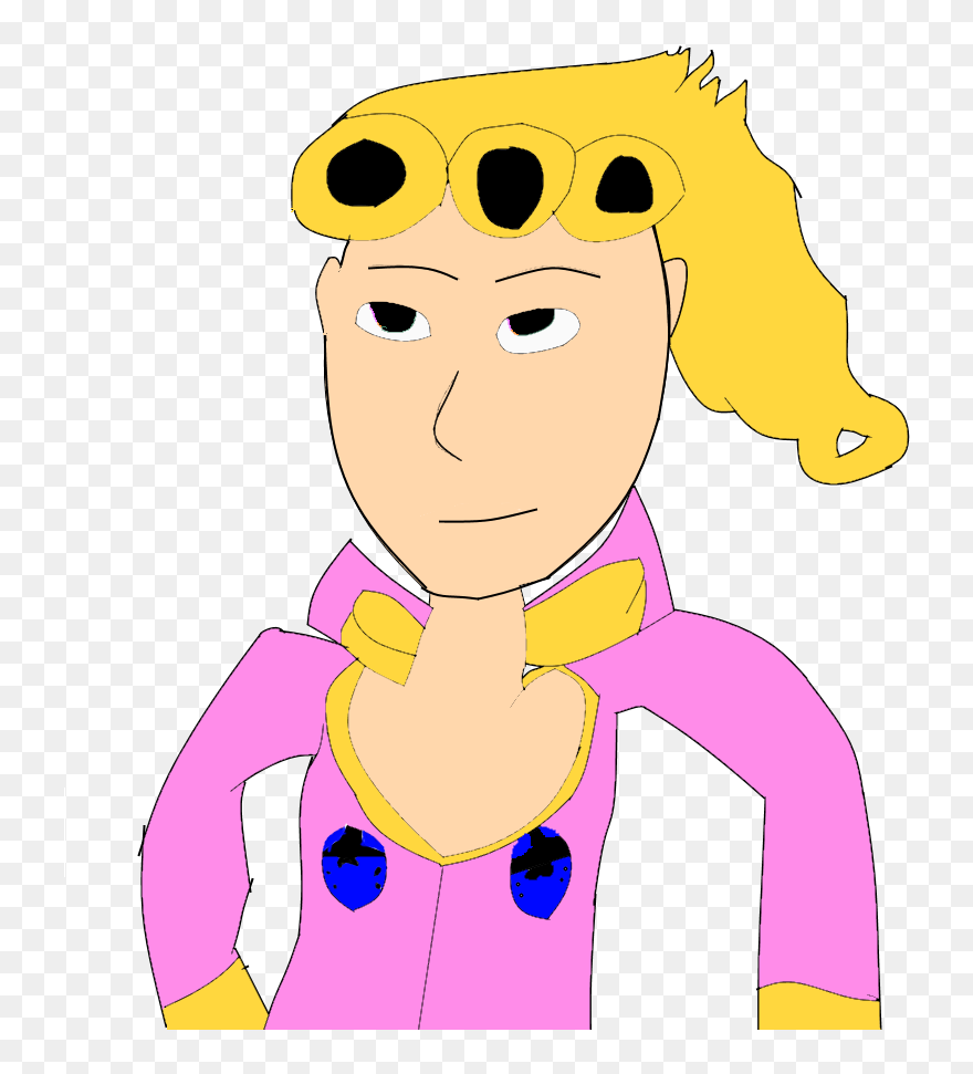 I, Giorno Giovanna, Have A Dream - Cartoon Clipart