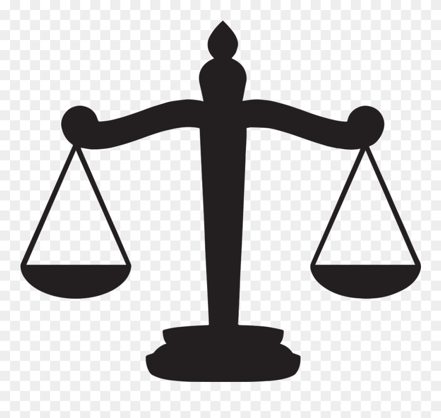 Measuring Scales Clip Art - Scales Of Justice Clipart - Png Download