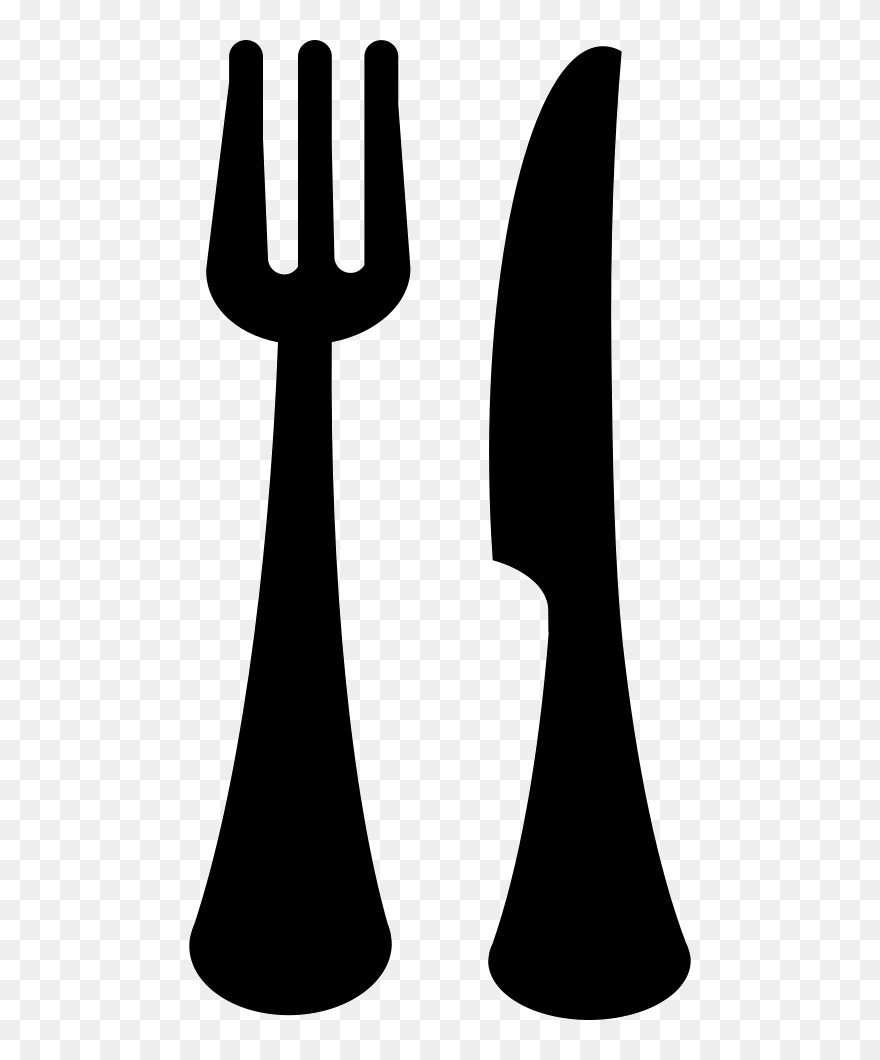 Fork And Knife - Cutlery Clipart