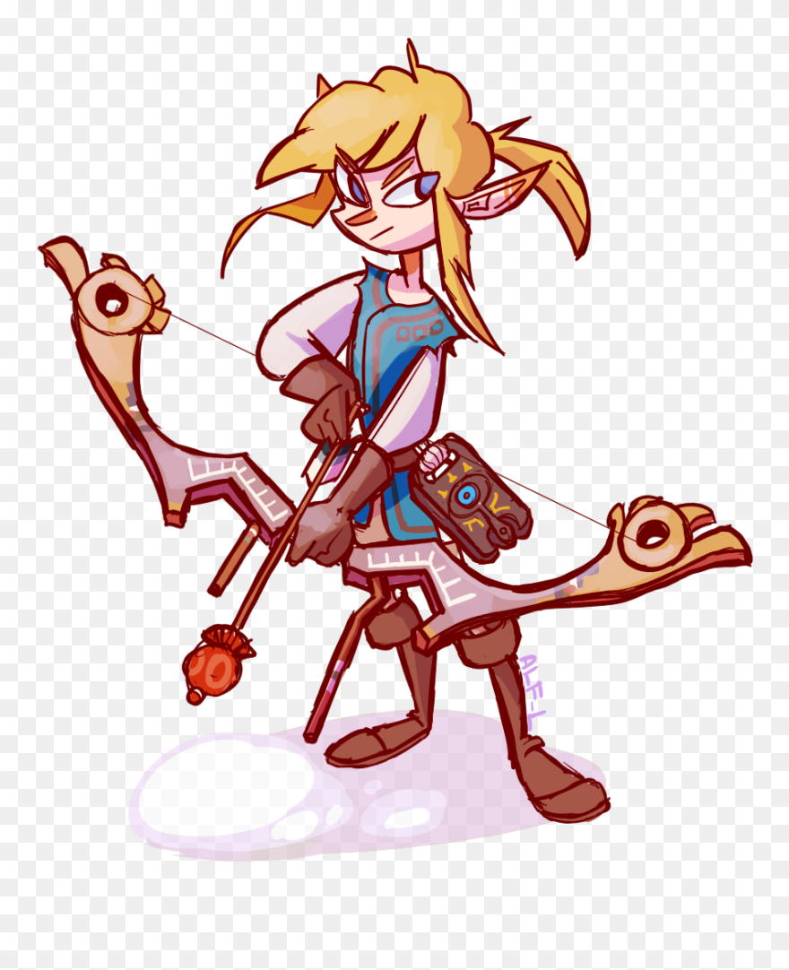Link Breath Of The Wild Clipart
