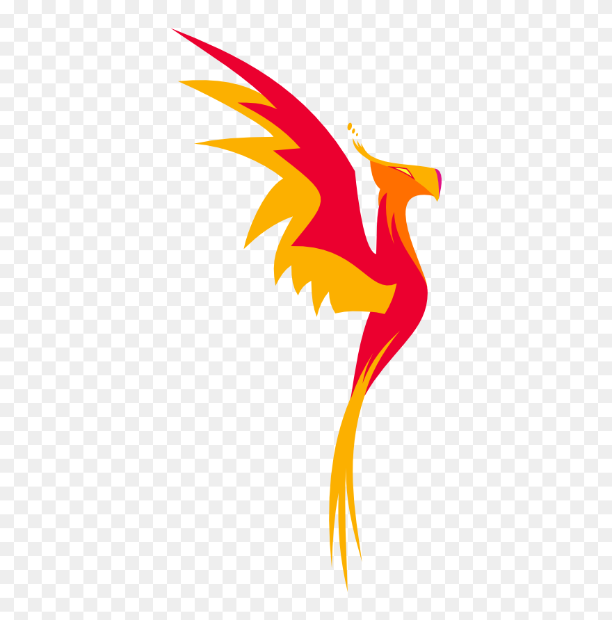Phoenix Simple Art Clipart