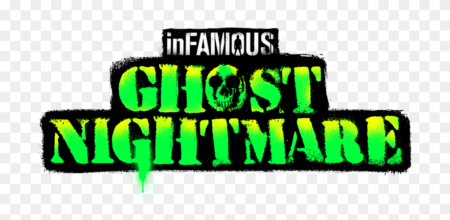 Ghostsnightmarelogo - Infamous Second Son Clipart