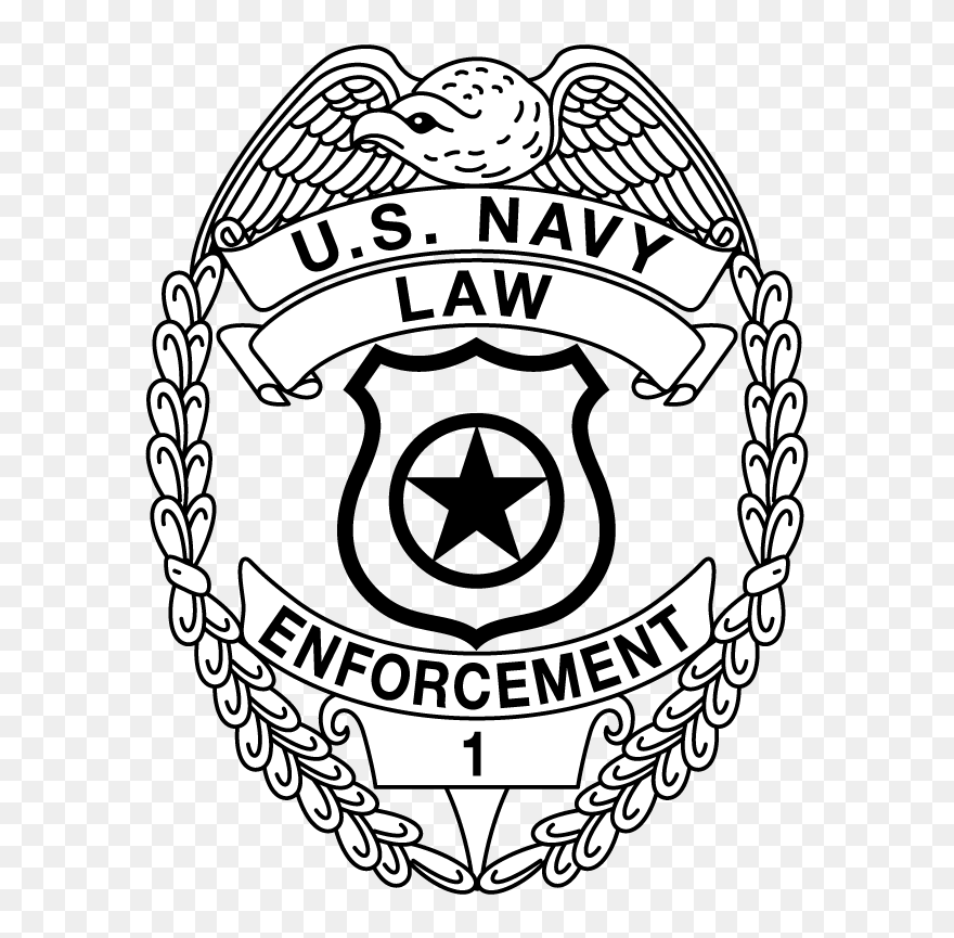 Police Officer Badge Drawing Clipart