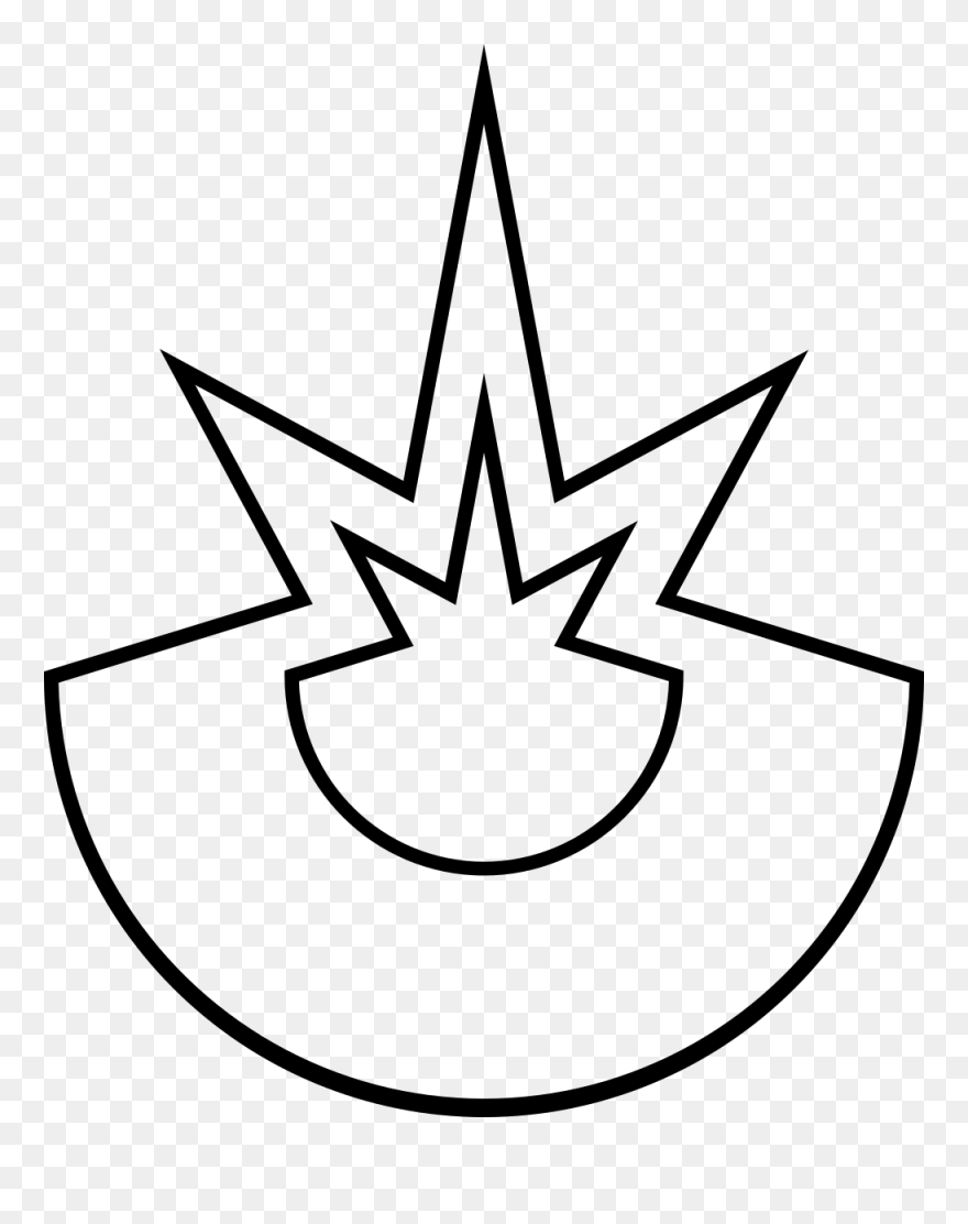 Explosion Coloring Page - Desene Easy Clipart