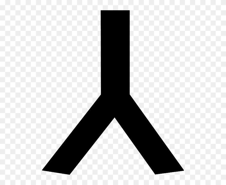 Old, Black, Letter, Language, Turkic - Old Turkic Language Clipart