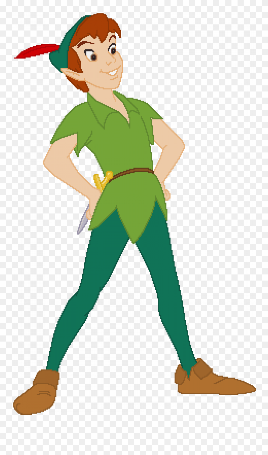 Cartoon Peter Pan Clipart