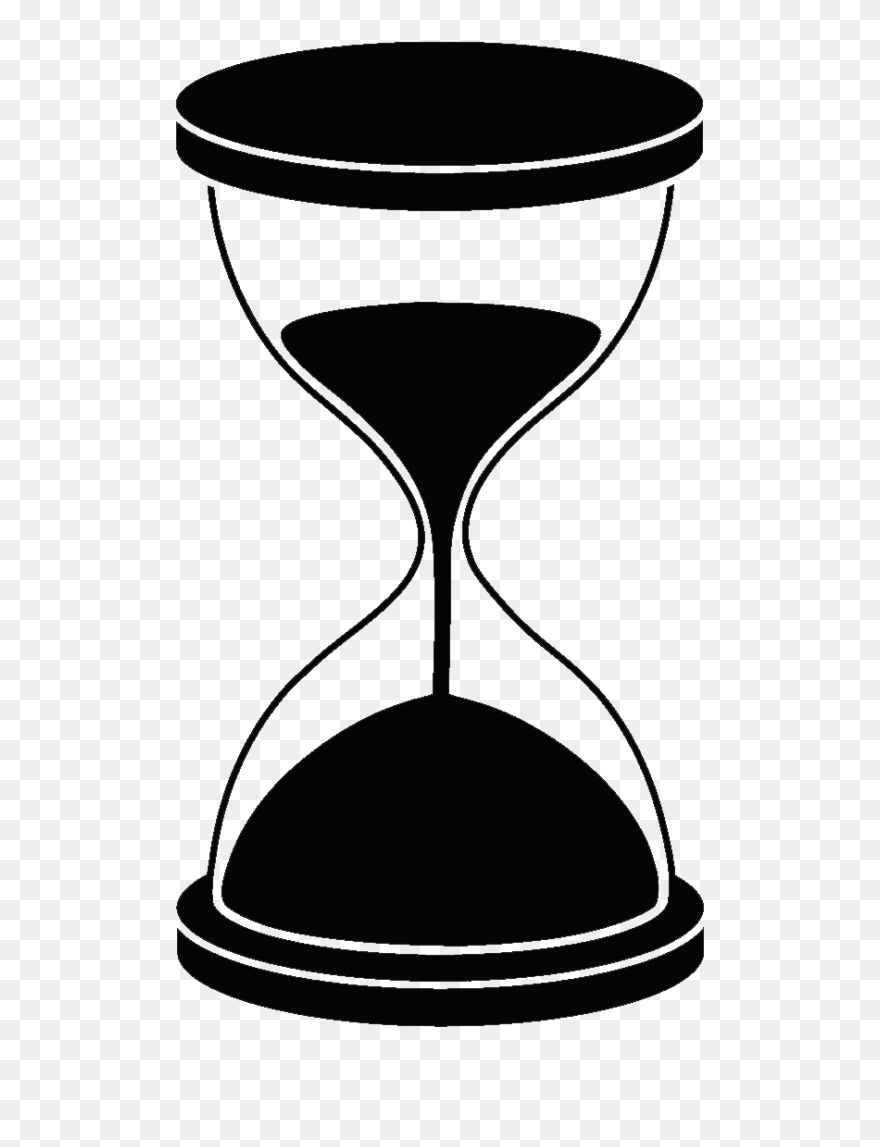 Black Hourglass Png Hd Image - Clipart Hourglass Transparent Png