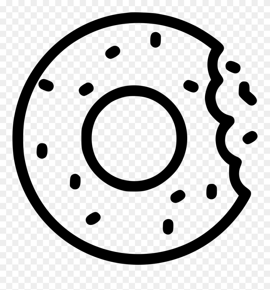 Doughnut Cookie Desert Sweets - Shelby Bottoms Nature Center & Greenway Clipart