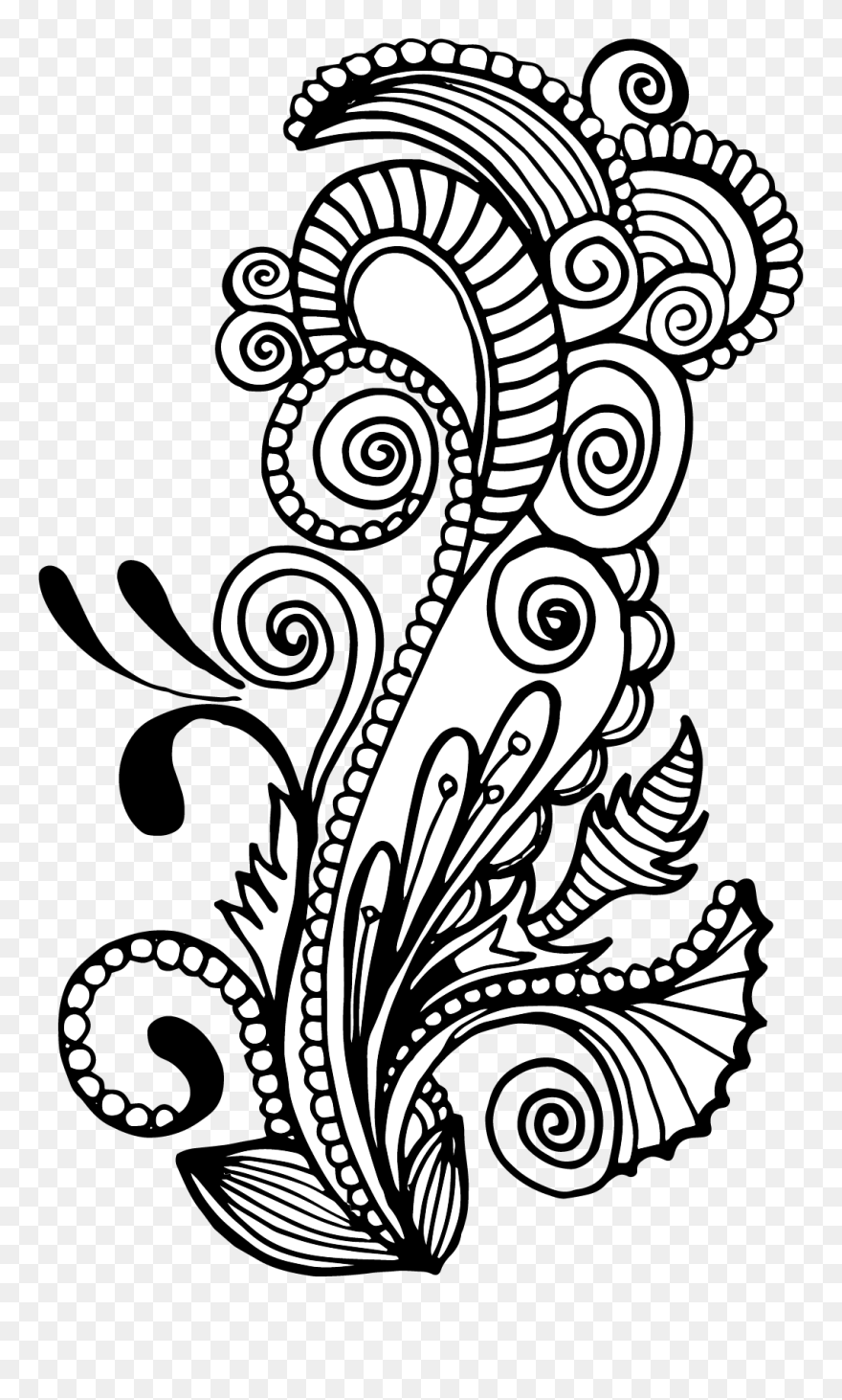 Free Hand Drawing Designs Clipart
