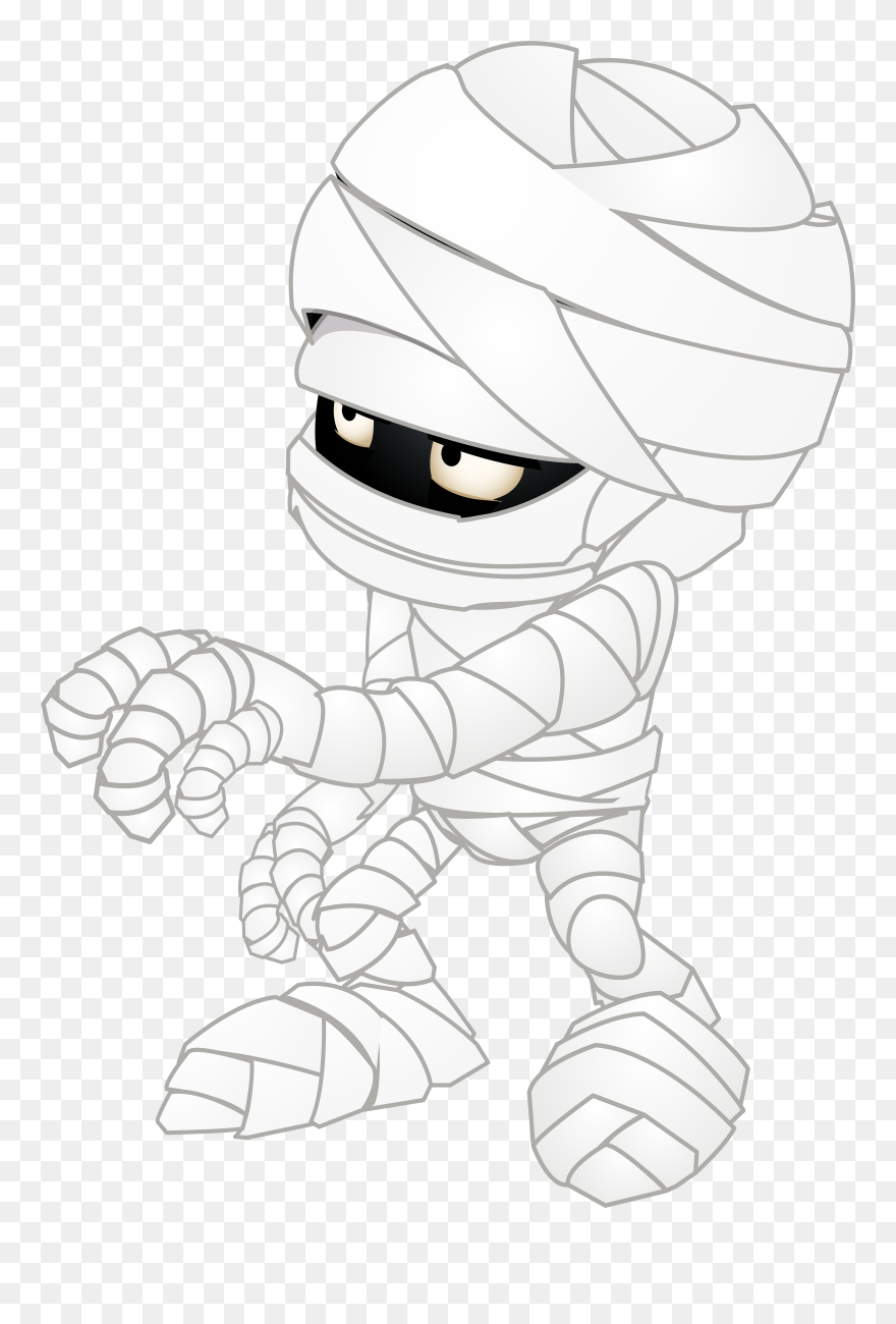 Mummy Halloween Clipart Clip Download Halloween Mummy - Halloween Mummy Clipart - Png Download