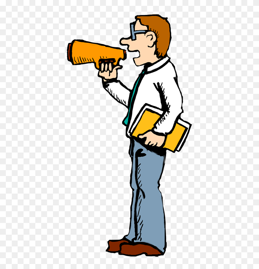 Speaking Loud Clipart