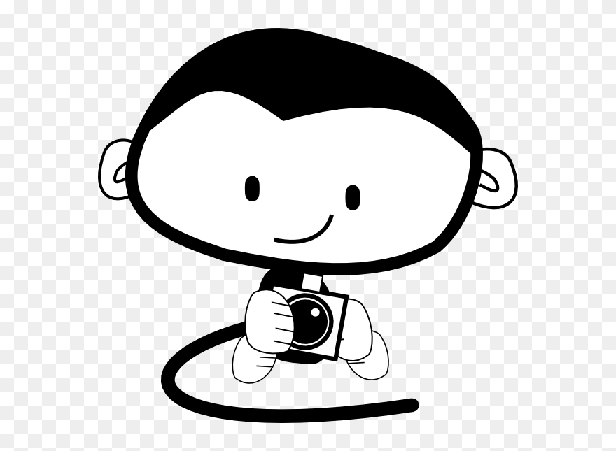 Cartoon Holding Camera Png Clipart