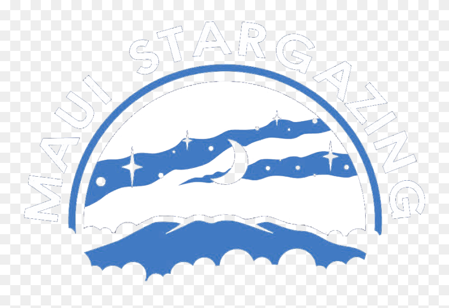 Maui Stargazing - Blue Whale Clipart