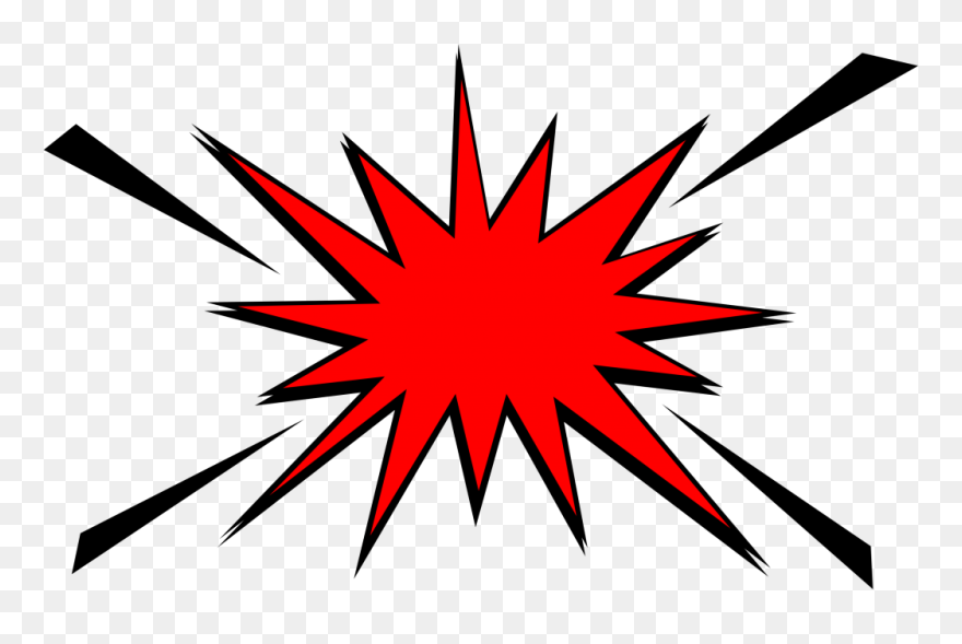 Boom Red Png Clipart