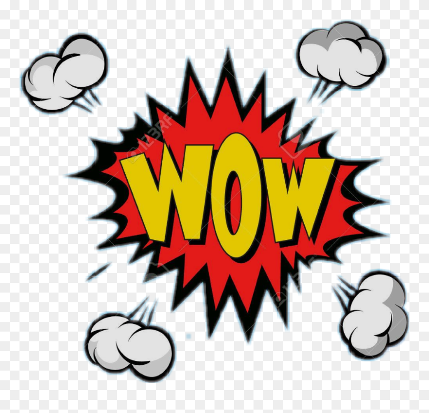 #wow #boom #explosion - Superfeet Clipart
