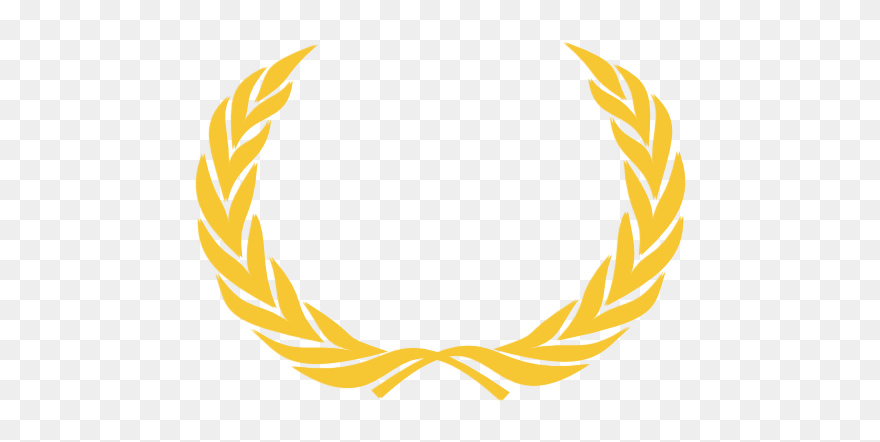 Gold Wreath Png - Laurel Wreath Clipart
