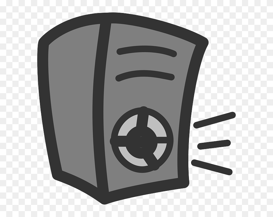 Flat, Speaker, Theme, Sound, Decibels, Icon - Speaker Clipart - Png Download