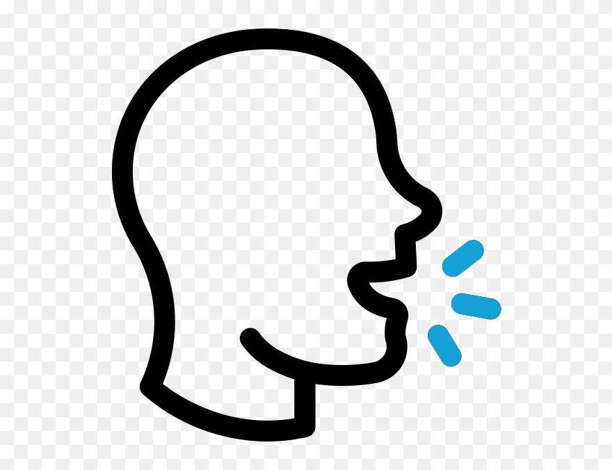 Talking Out Loud Clipart - Png Download