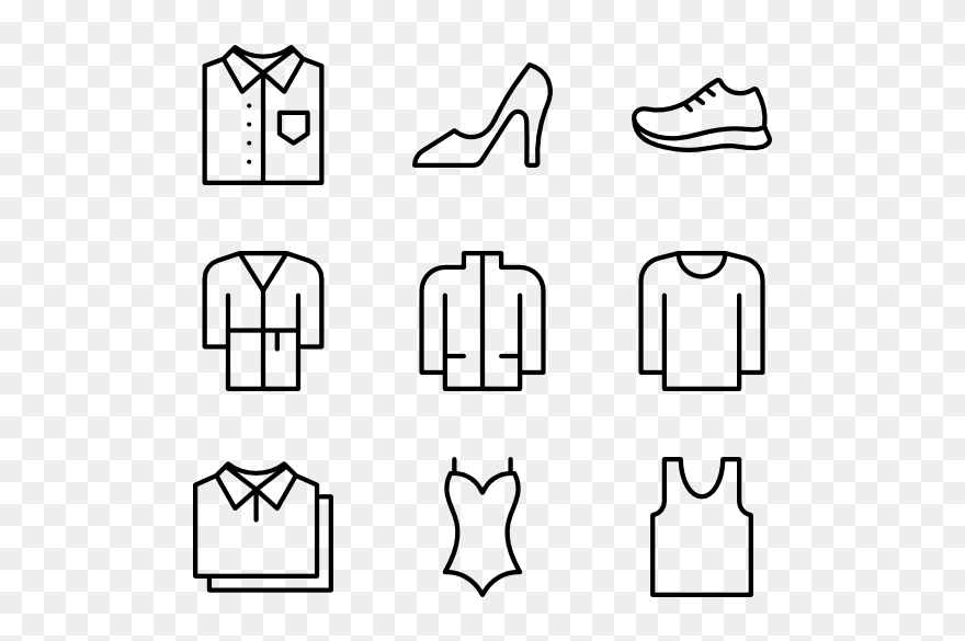 Jeans Vector Leggings - Icon Clipart