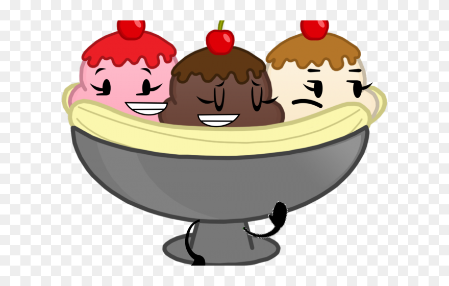 Pose Banana Split Clipart