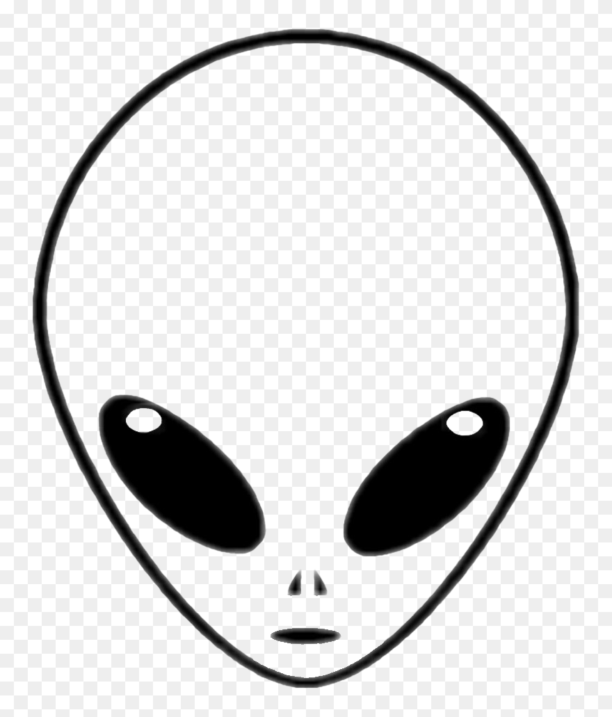 Alien Background Png Image - Alien Head Png Clipart