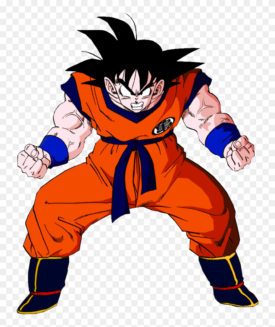 Dragon Ball Z Saiyan Saga Goku Clipart
