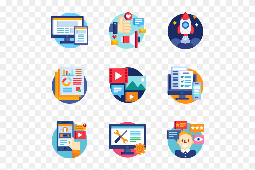 Growth Vector Stage Clipart
