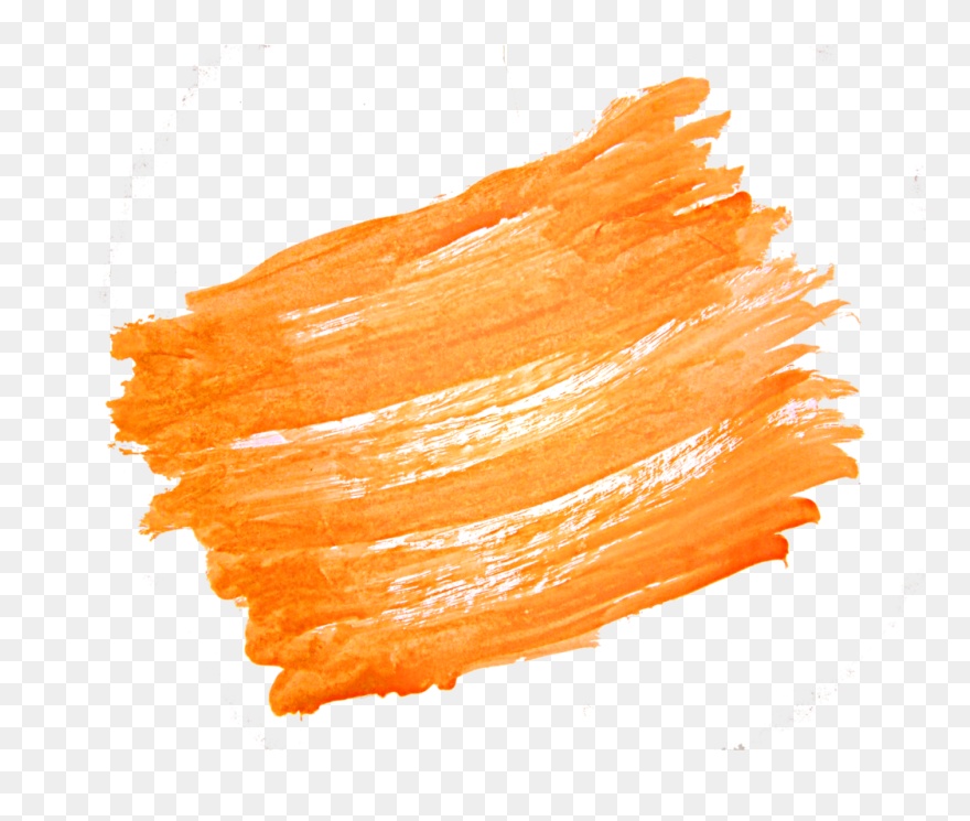 Orange Paint Splash Png Clipart