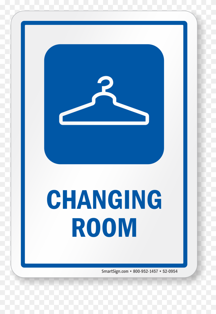 Changing Room Sign, Sku - Changing Room Sign Clipart
