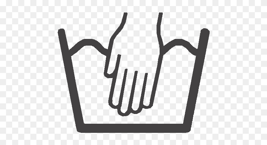 Washing Machine Hand Wash Symbol Clipart