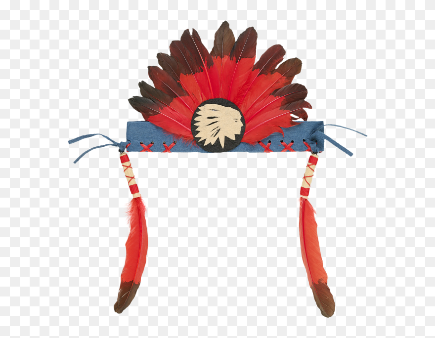 Transparent Indian Feather Clipart - Indian Feather Headband Png