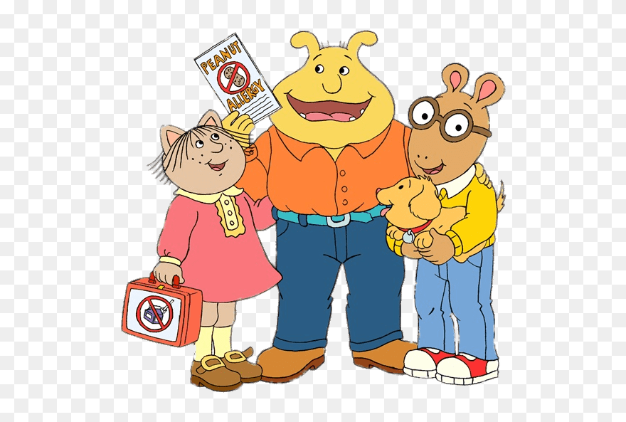 Arthur Binky And A Friend - Arthur And Binky Clipart
