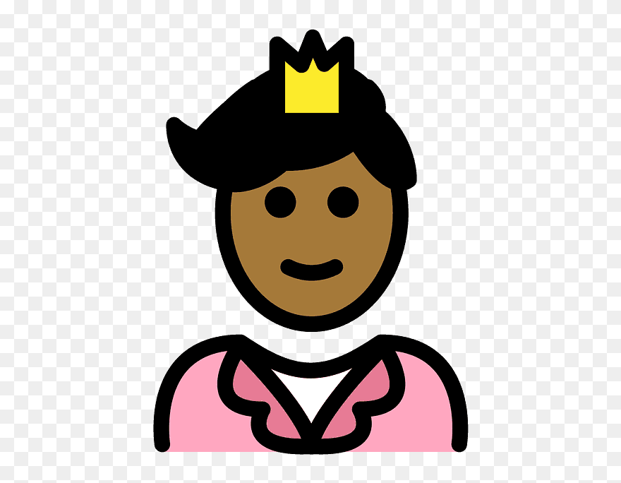 Prince Emoji Clipart - Clip Art - Png Download