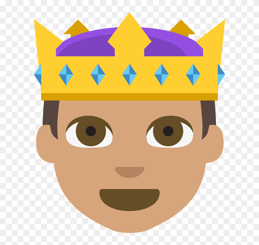 Prince Emoji Clipart - Prince Emoji - Png Download