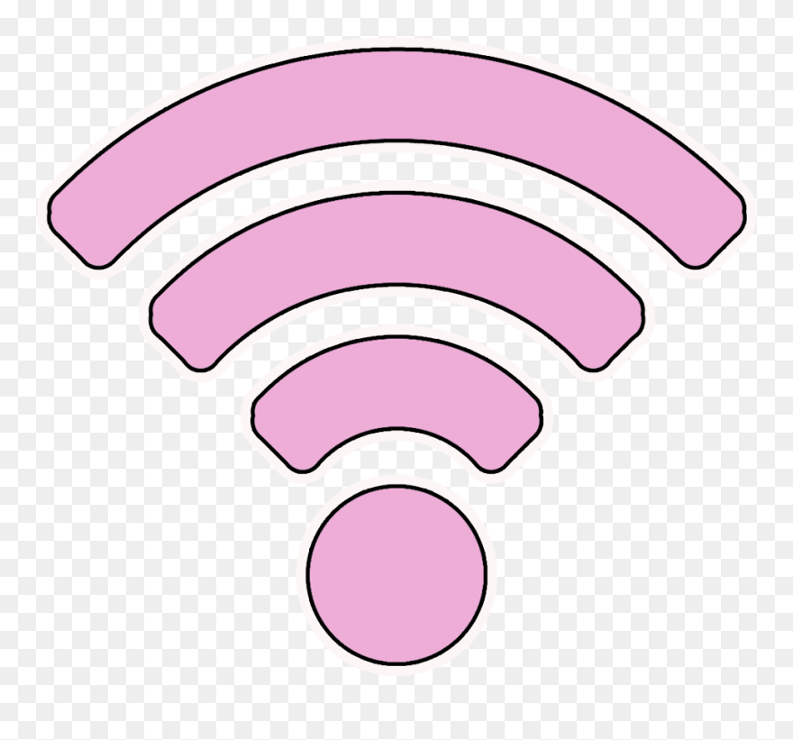 Pin By Vicky On - Aesthetic Wifi Png Clipart